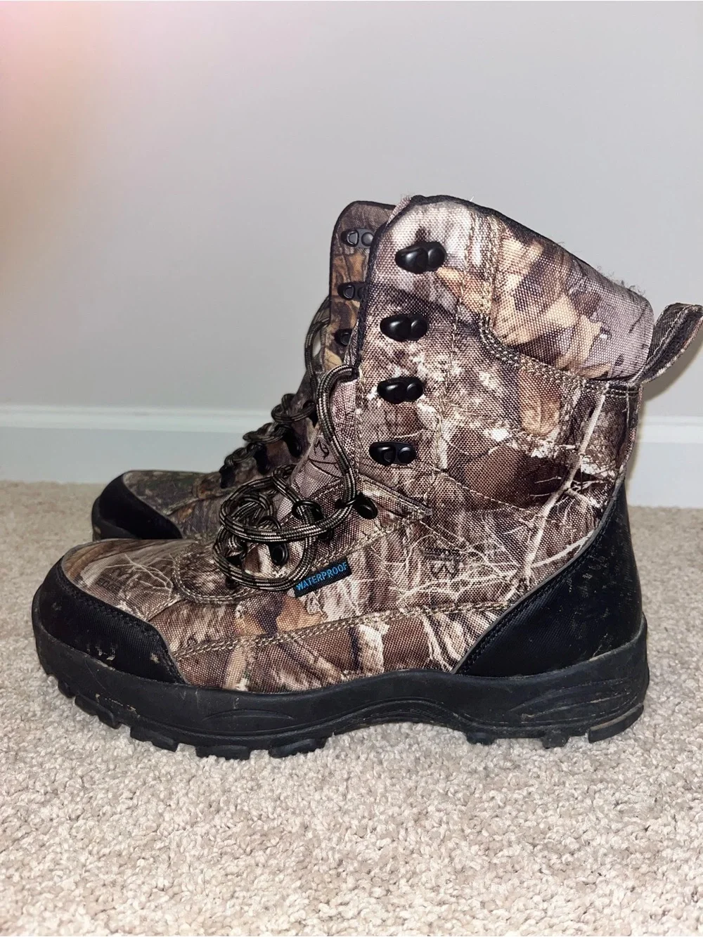 3M Thinsulate Itasca Muddy Buck Boots Realtree Camo